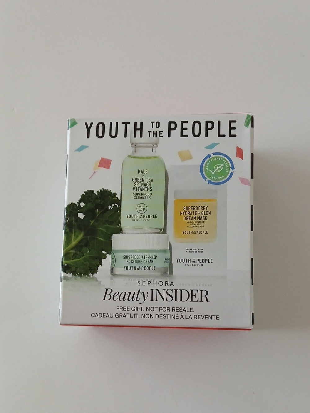 Youth To The People Skincare Samples- Sephora Beauty Insider Gift Set